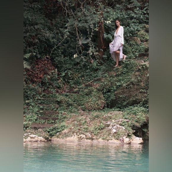 The Jetset Diaries Lavender High Low Skirt size XS - Picture 5 of 5